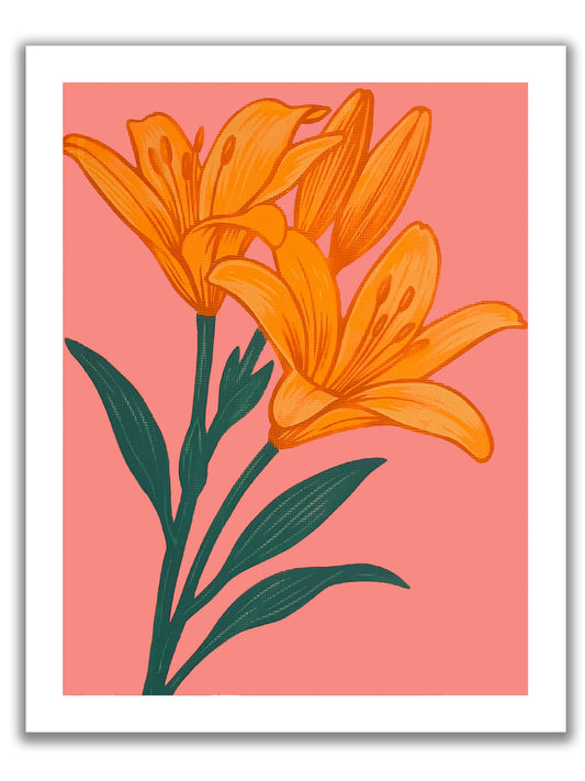 Lily Print