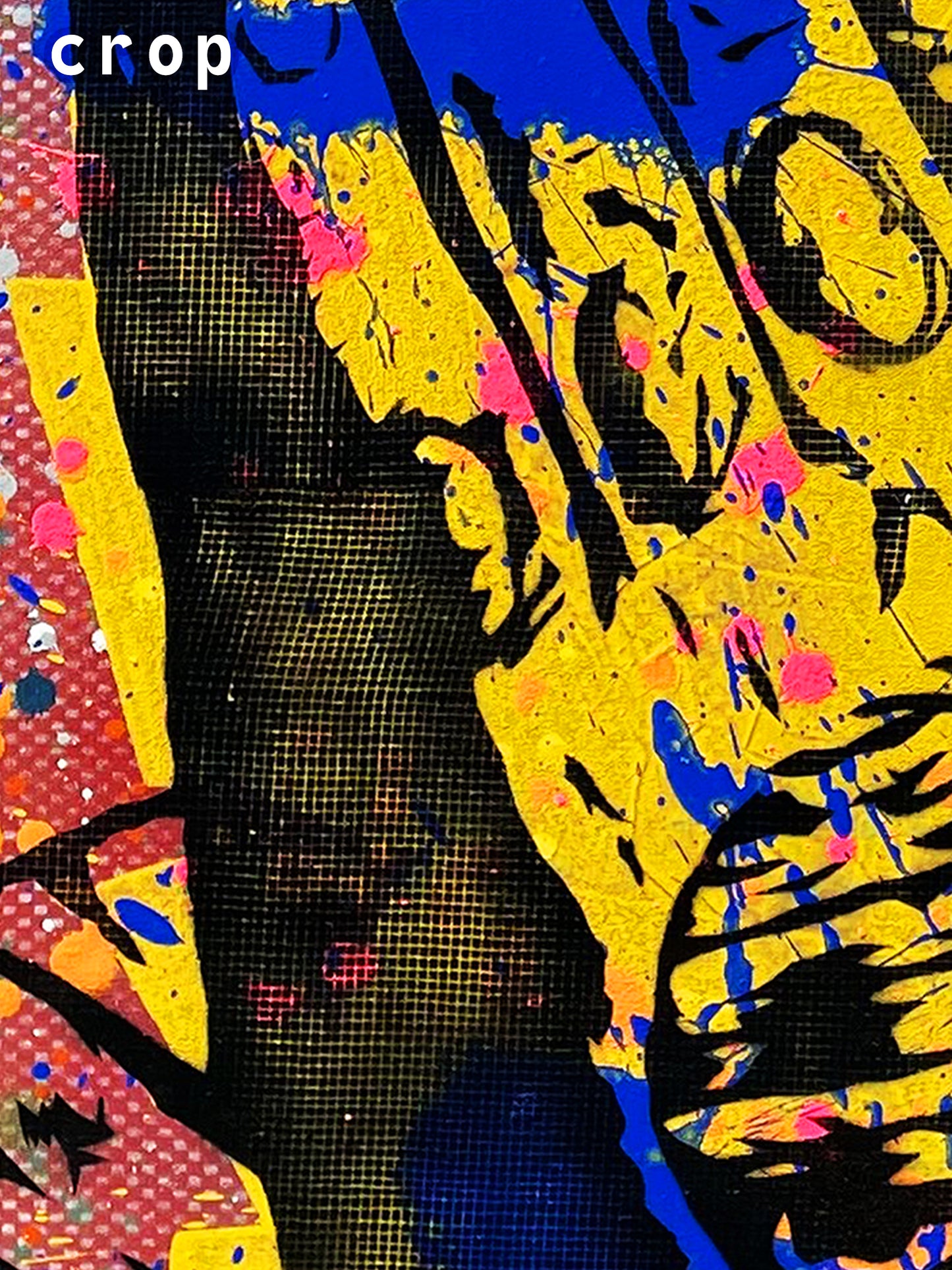 Mac Miller Red Splatter Original