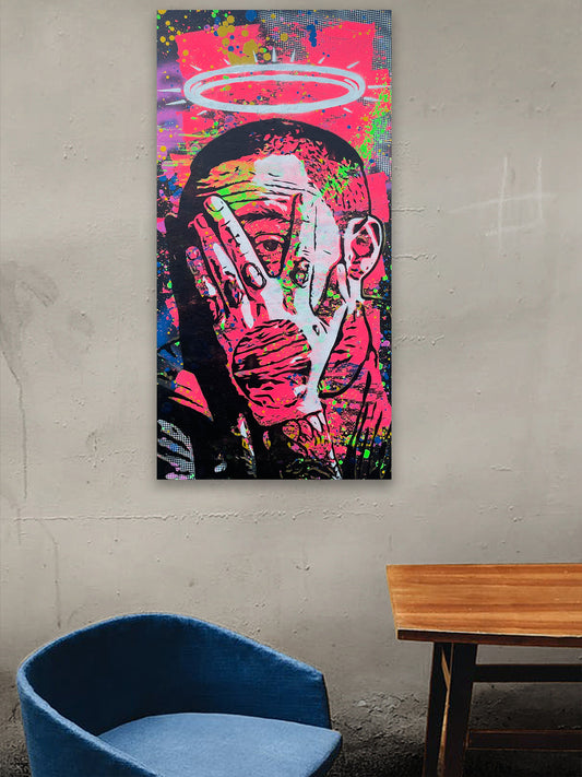 Mac Miller Pink Splatter Original