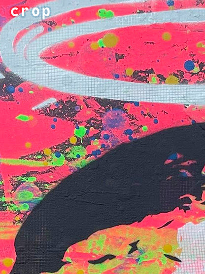 Mac Miller Pink Splatter Original