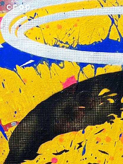 Mac Miller Red Splatter Original