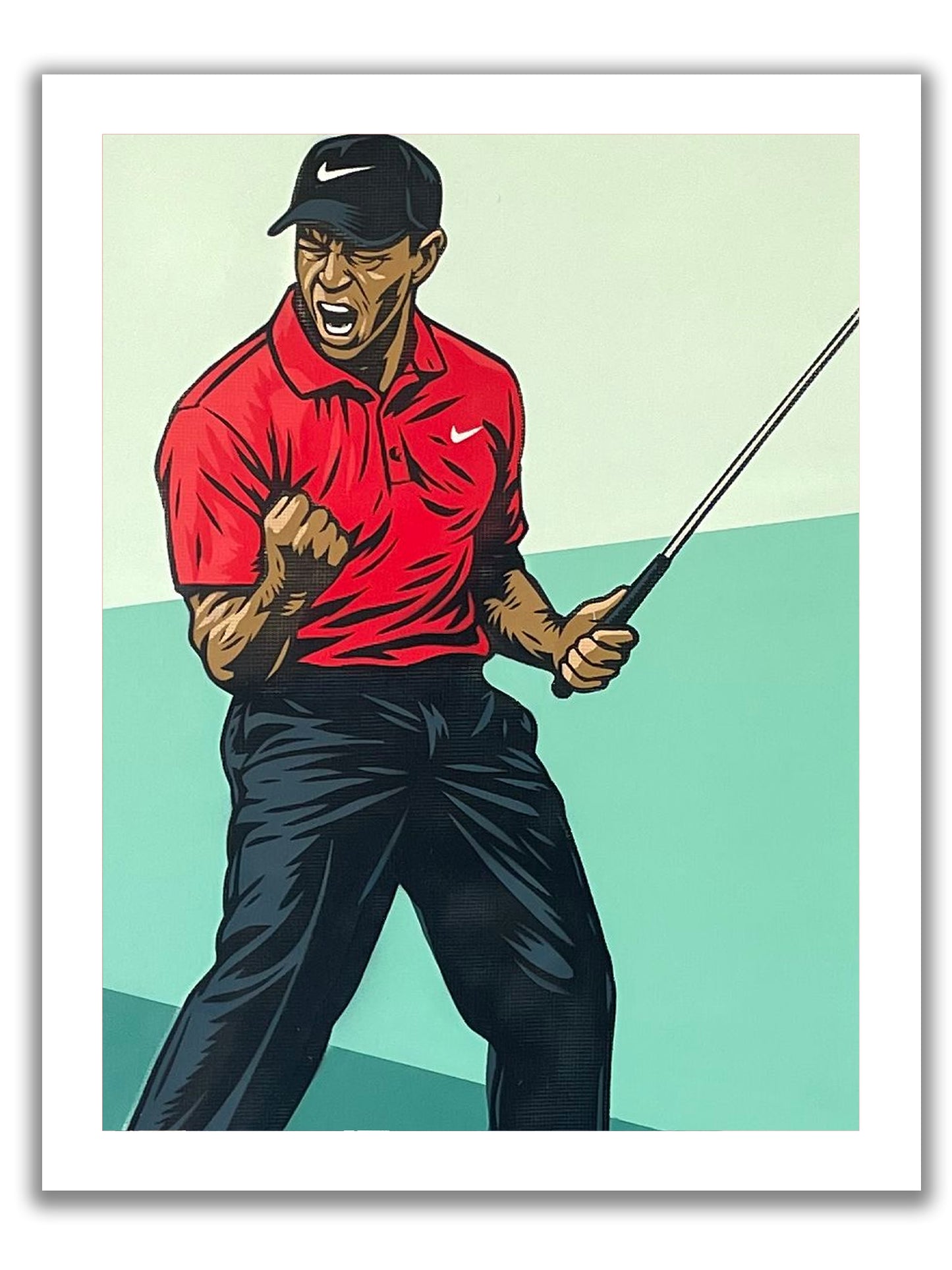 Tiger Woods Print